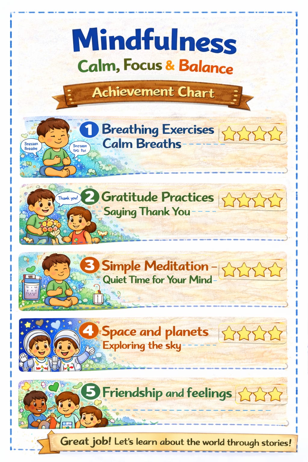 Mindfulness — Calm, Focus & Balance