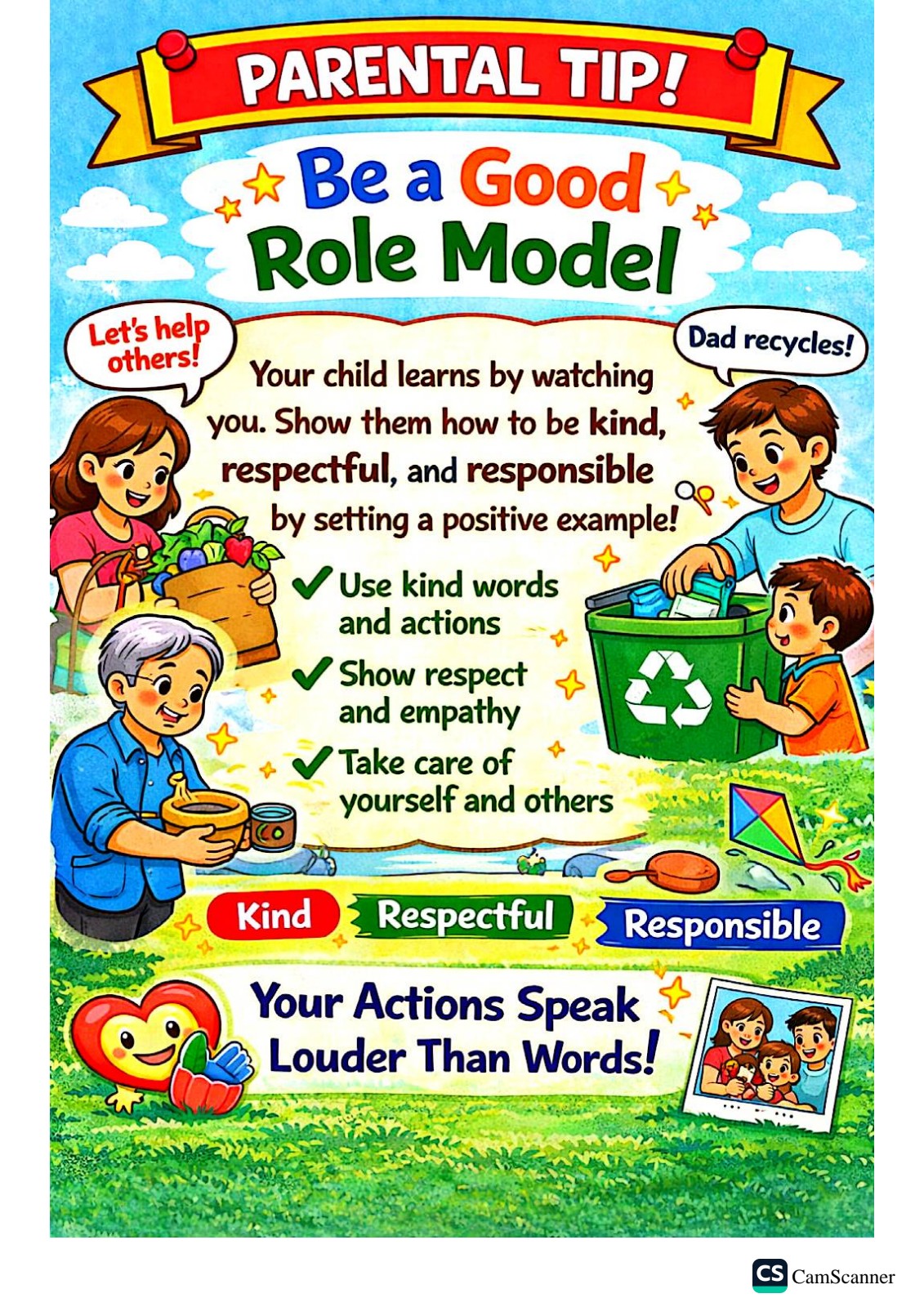 Develop a Family Values Board