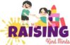 pink and purple cute kids playground logo